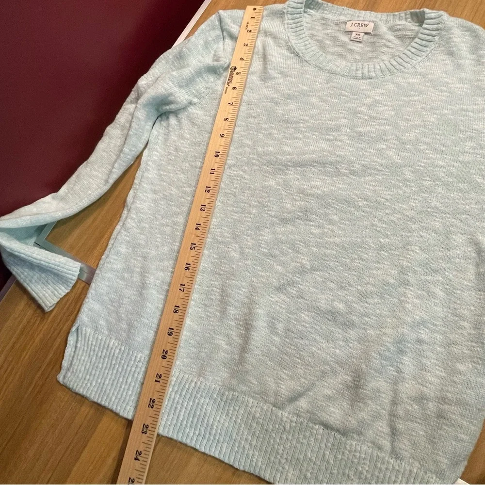 J. Crew Soft Mint Crew Neck Sweater
